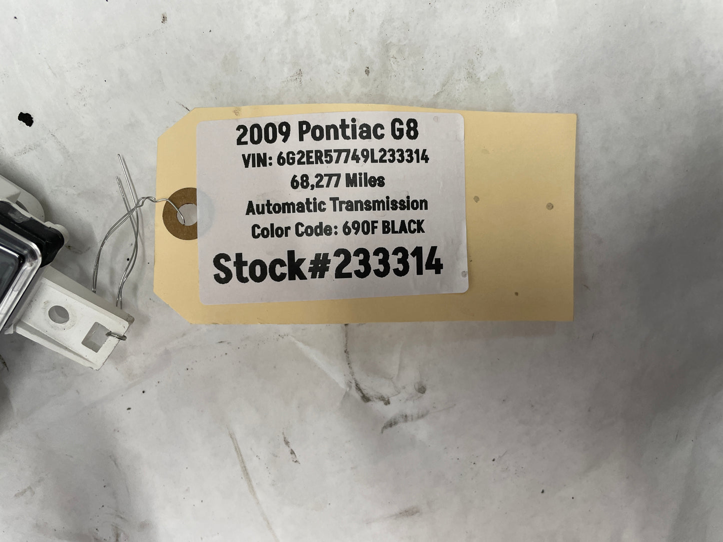 2009 Pontiac G8 Gauge Cluster Speedometer Instrument Cluster OEM - Day's Parts Yard