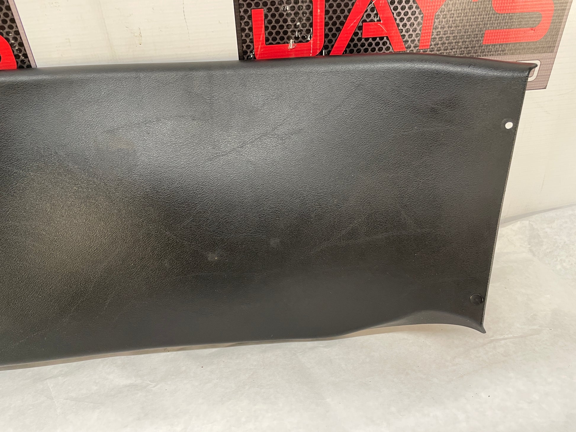 2004 Chevy C5 Corvette Rear Interior Upper B Pillar Halo Roof Trim Panel OEM - Day's Parts Yard