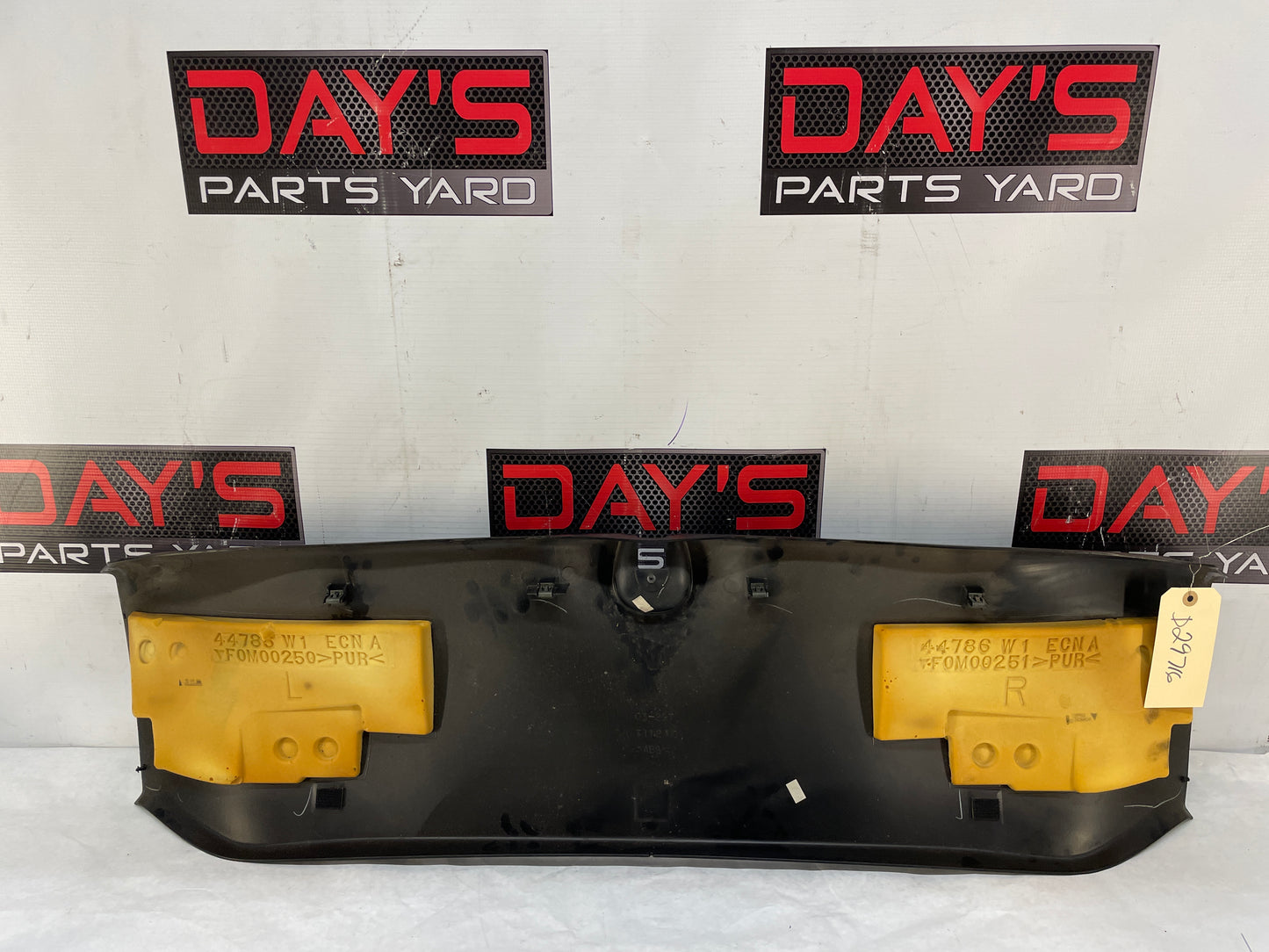 2004 Chevy C5 Corvette Rear Interior Upper B Pillar Halo Roof Trim Panel OEM - Day's Parts Yard