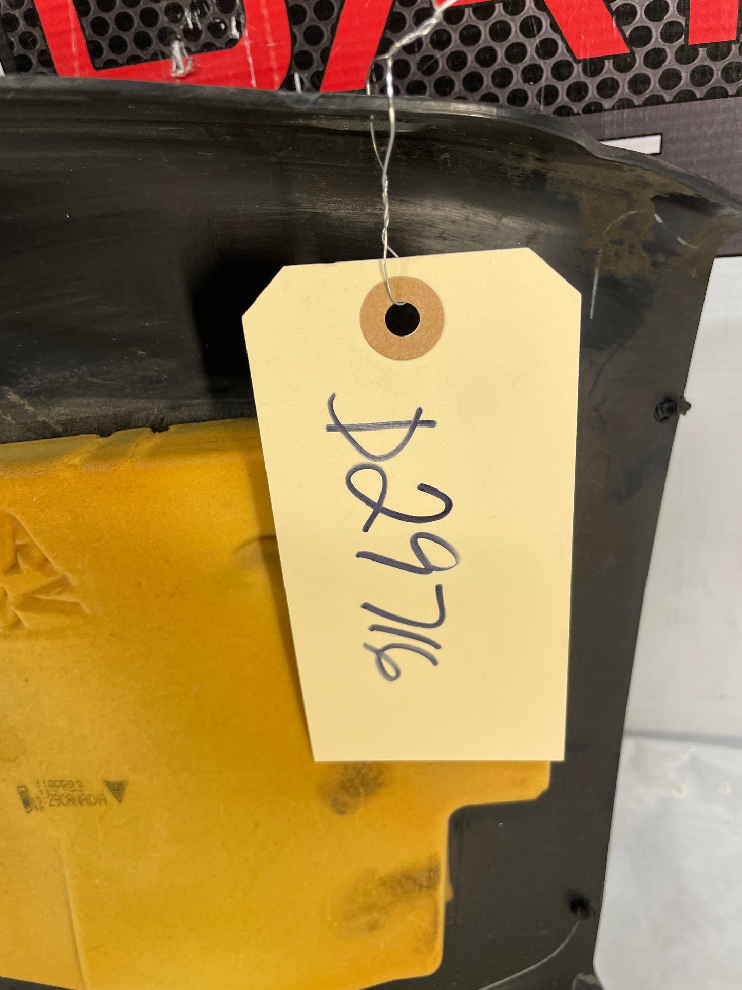 2004 Chevy C5 Corvette Rear Interior Upper B Pillar Halo Roof Trim Panel OEM - Day's Parts Yard