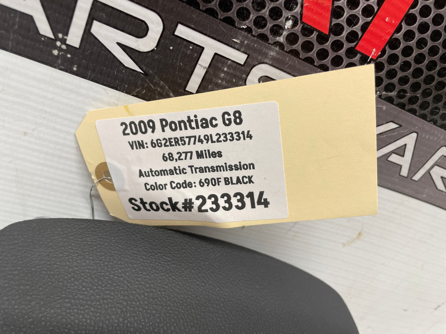 2009 Pontiac G8 Steering Wheel Airbag Air Bag OEM - Day's Parts Yard