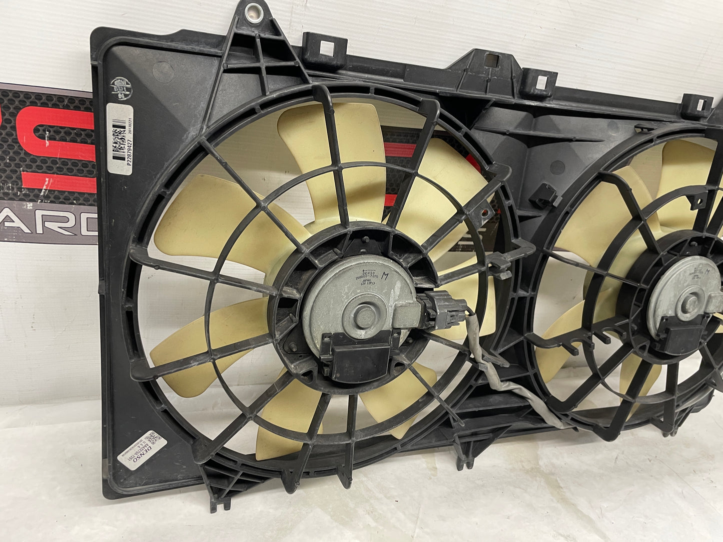2013 Chevy Camaro ZL1 Dual Electric Radiator Cooling Fans OEM
