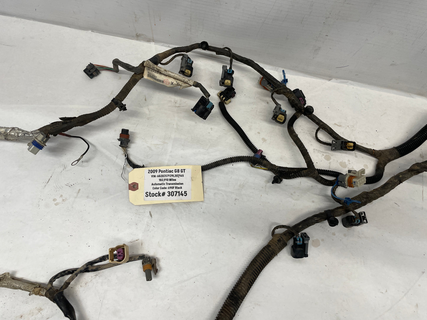 2009 Pontiac G8 GT Engine & Transmission Motor Wire Wiring Harness OEM