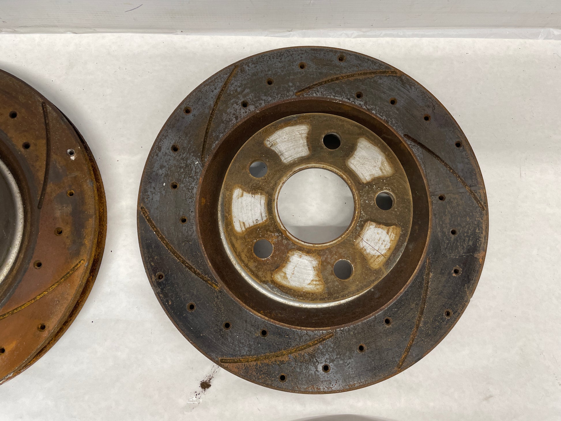 2009 Pontiac G8 GT Drilled and Slotted Rotors - Day's Parts Yard