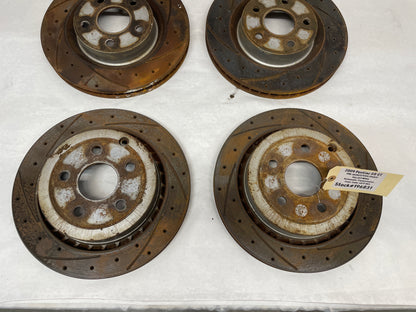 2009 Pontiac G8 GT Drilled and Slotted Rotors - Day's Parts Yard