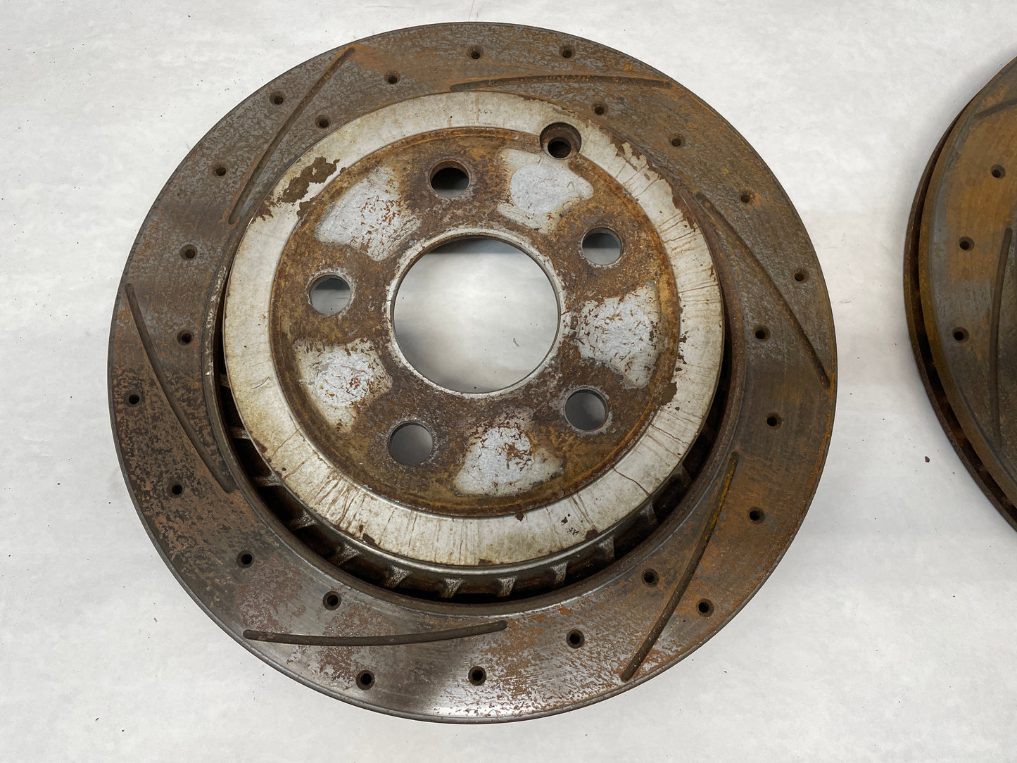 2009 Pontiac G8 GT Drilled and Slotted Rotors - Day's Parts Yard