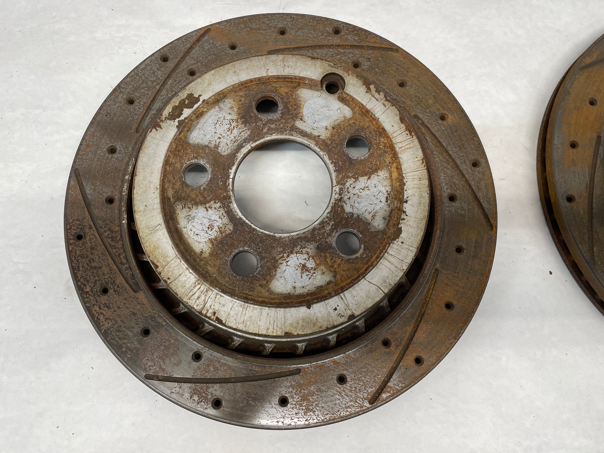 2009 Pontiac G8 GT Drilled and Slotted Rotors - Day's Parts Yard