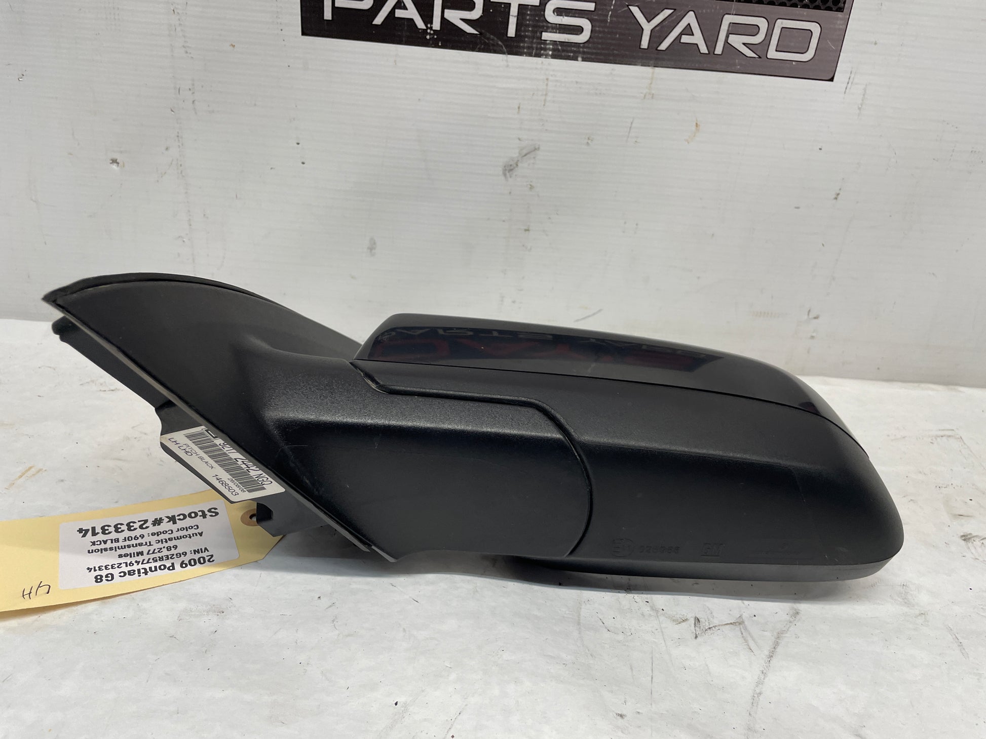 2009 Pontiac G8 LH Driver Exterior Side Door Mirror OEM - Day's Parts Yard
