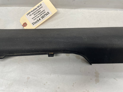 2009 Pontiac G8 GT LH Driver Front Sill Carpet Retainer Kick Panel Scuff Plate Trim OEM