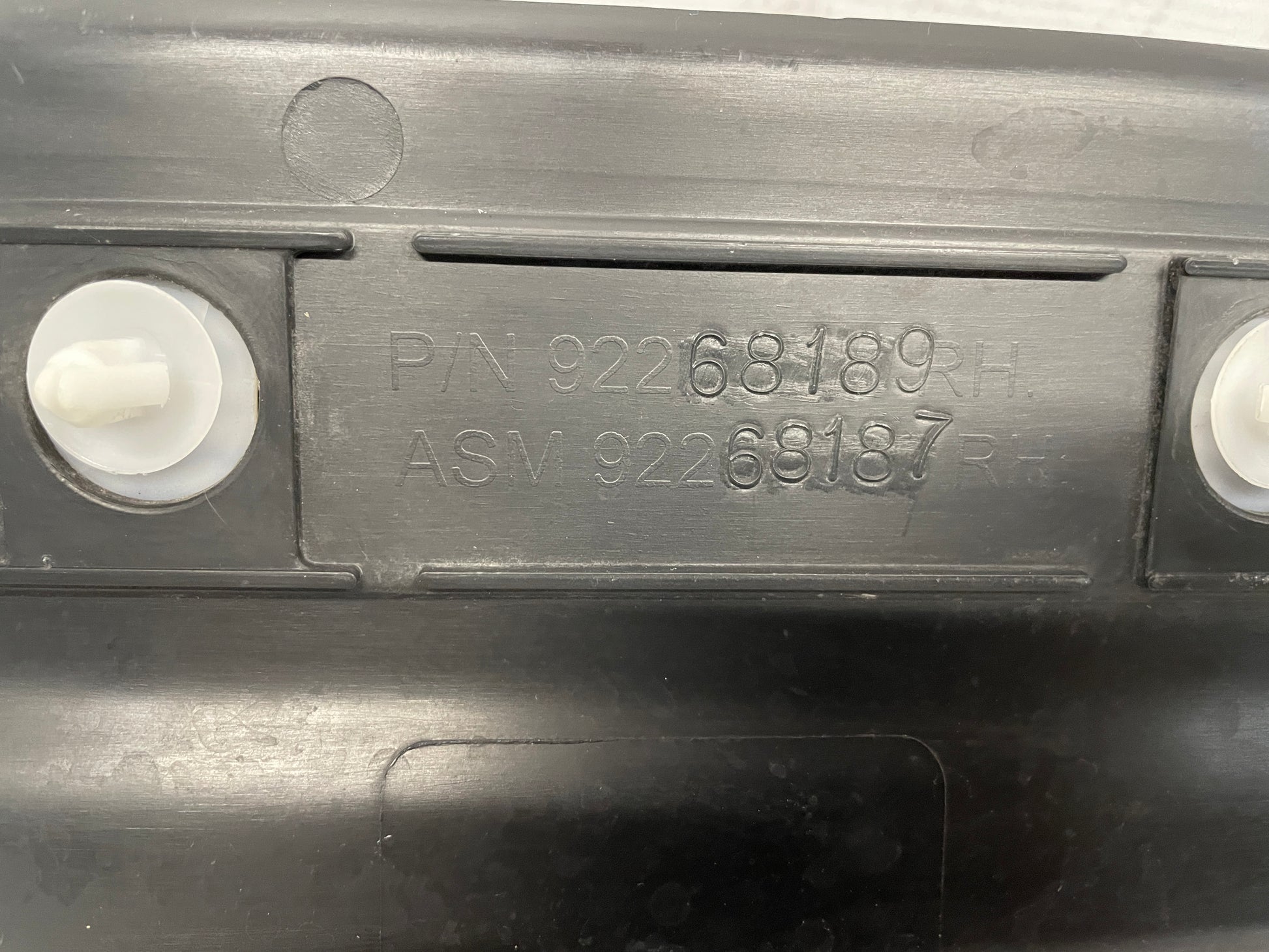 2013 Chevy Caprice PPV RH Passenger Rear Door Scuff Sill Plate Panel Trim Molding OEM - Day's Parts Yard