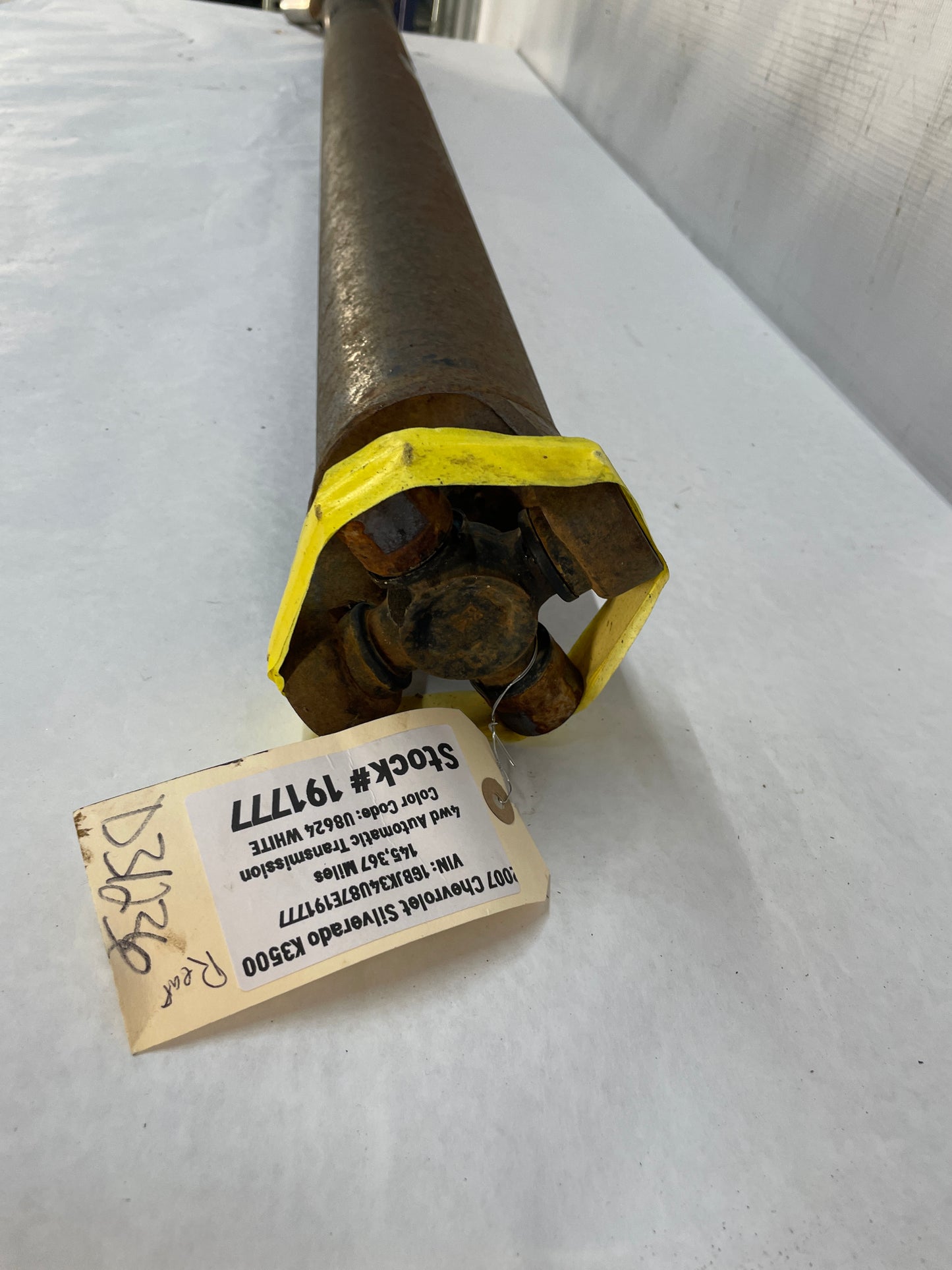 2007Chevy Silverado K3500 Driveshaft Drive Shaft OEM - Day's Parts Yard