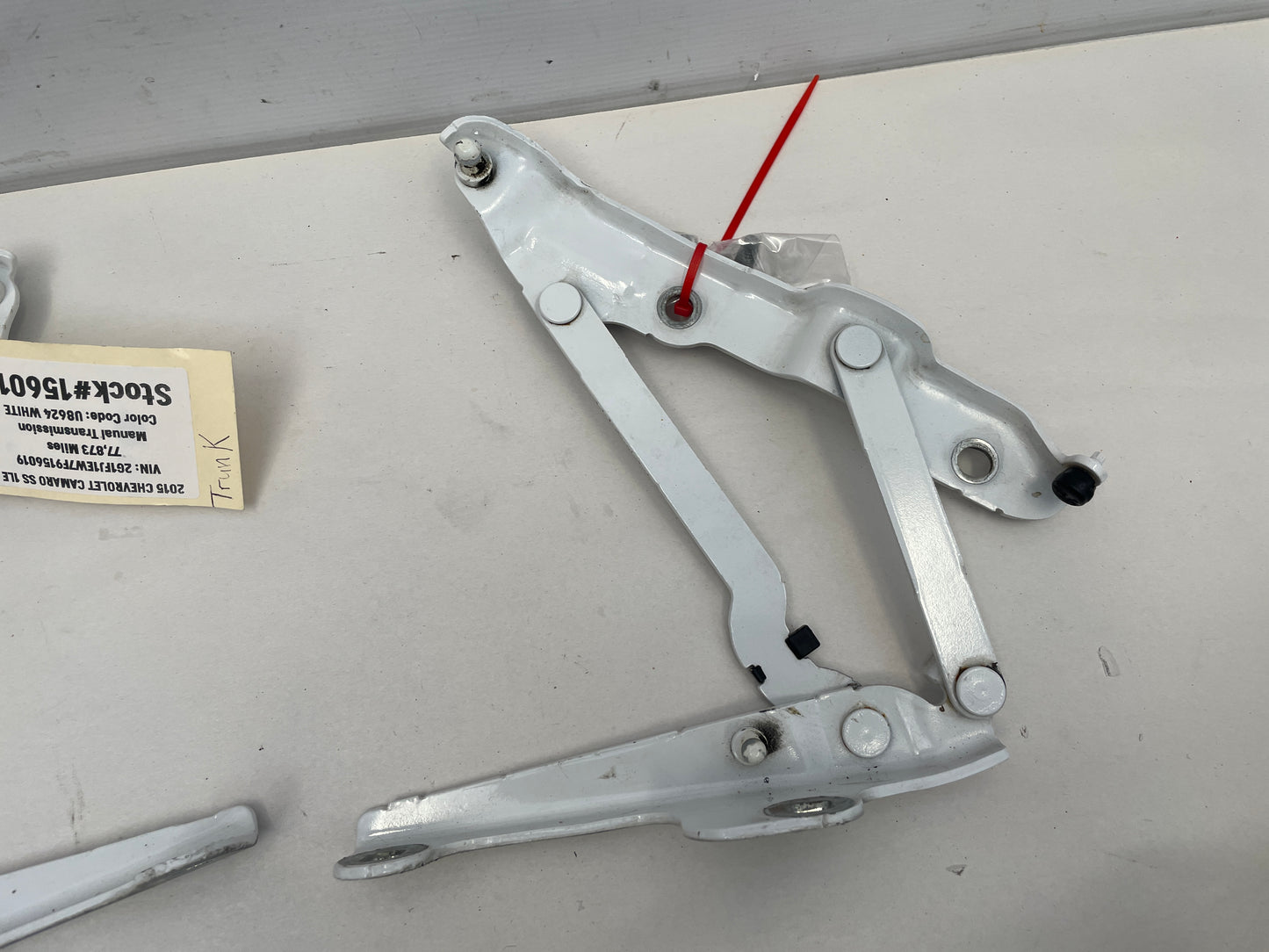 2015 Chevy Camaro SS RH & LH Trunk Deck Lid Hinges OEM - Day's Parts Yard