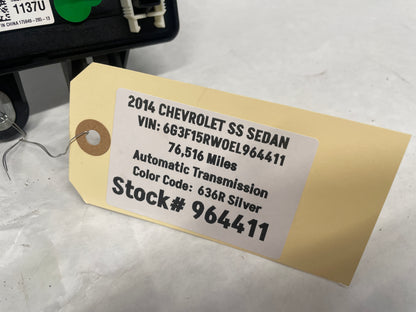 2014 Chevy SS Sedan Rear Fuse Relay Box Block OEM - Day's Parts Yard