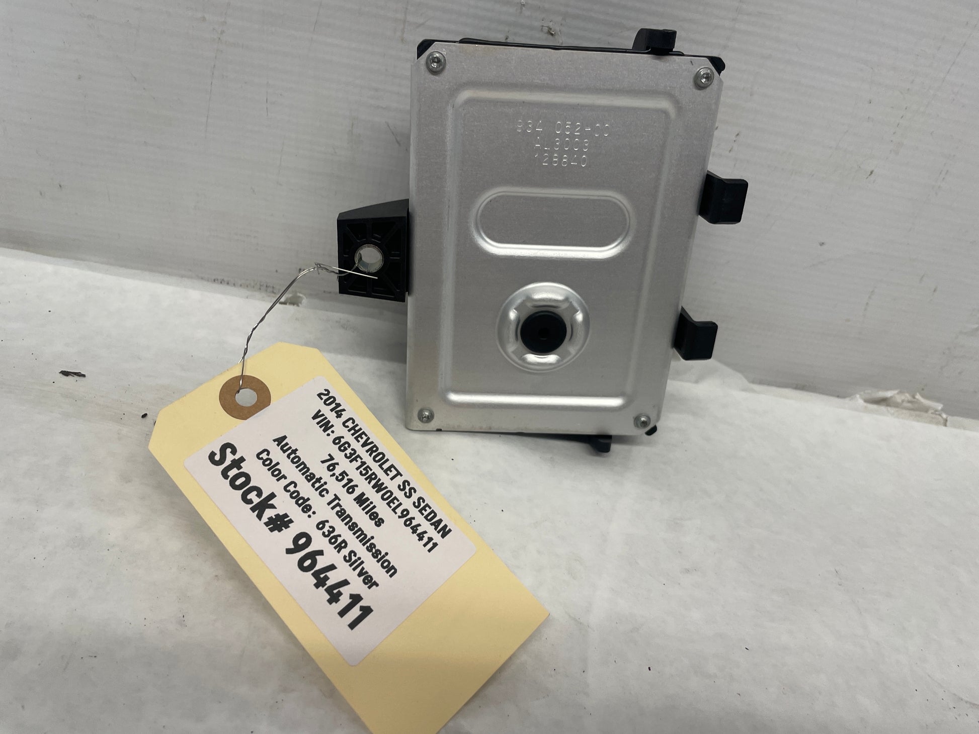 2014 Chevy SS Sedan Sedan Fuel Pump Control Module OEM - Day's Parts Yard