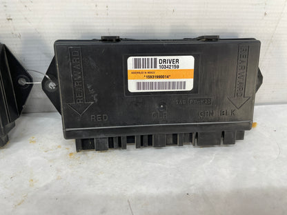 2004 Chevy C5 Corvette RH & LH Theft Door Locking Control Module Unit OEM - Day's Parts Yard