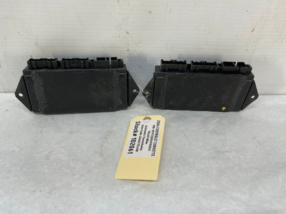 2004 Chevy C5 Corvette RH & LH Theft Door Locking Control Module Unit OEM - Day's Parts Yard