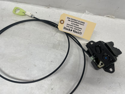 2014 Chevy SS Sedan Trunk Deck Lid Latch Actuator w/ Cable OEM - Day's Parts Yard