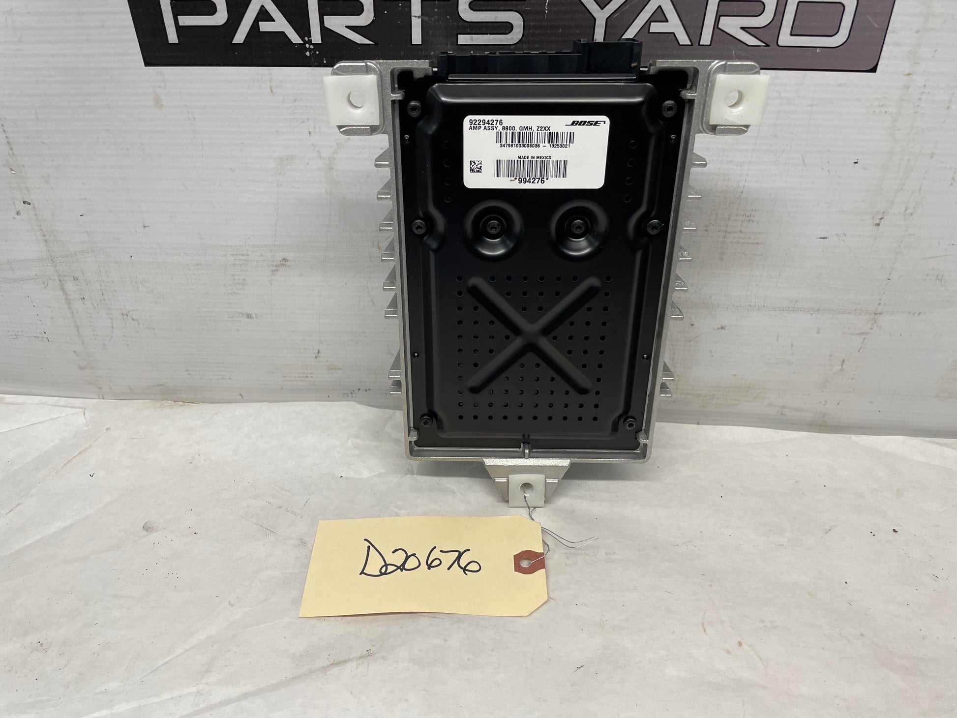 2014 Chevy SS Sedan Bose Radio Stereo Speaker Amplifier OEM - Day's Parts Yard