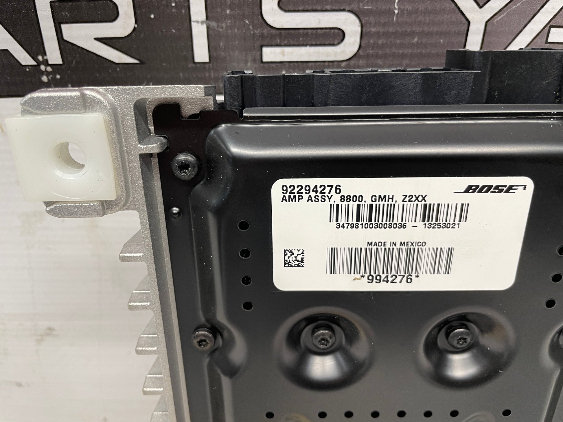 2014 Chevy SS Sedan Bose Radio Stereo Speaker Amplifier OEM - Day's Parts Yard