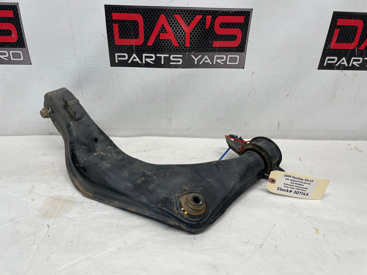 2009 Pontiac G8 GT RH Passenger Rear Upper Control Arm OEM