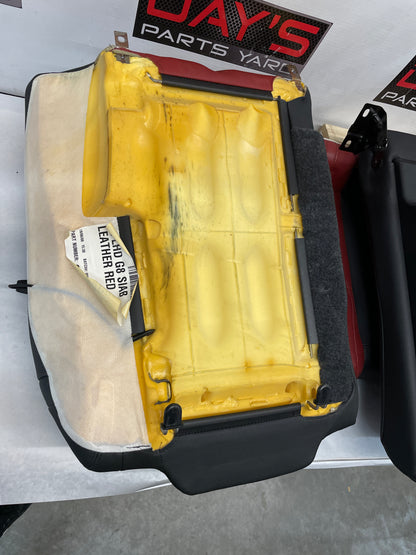 2009 Pontiac G8 GT Rear Seats Red & Black Leather OEM - Day's Parts Yard