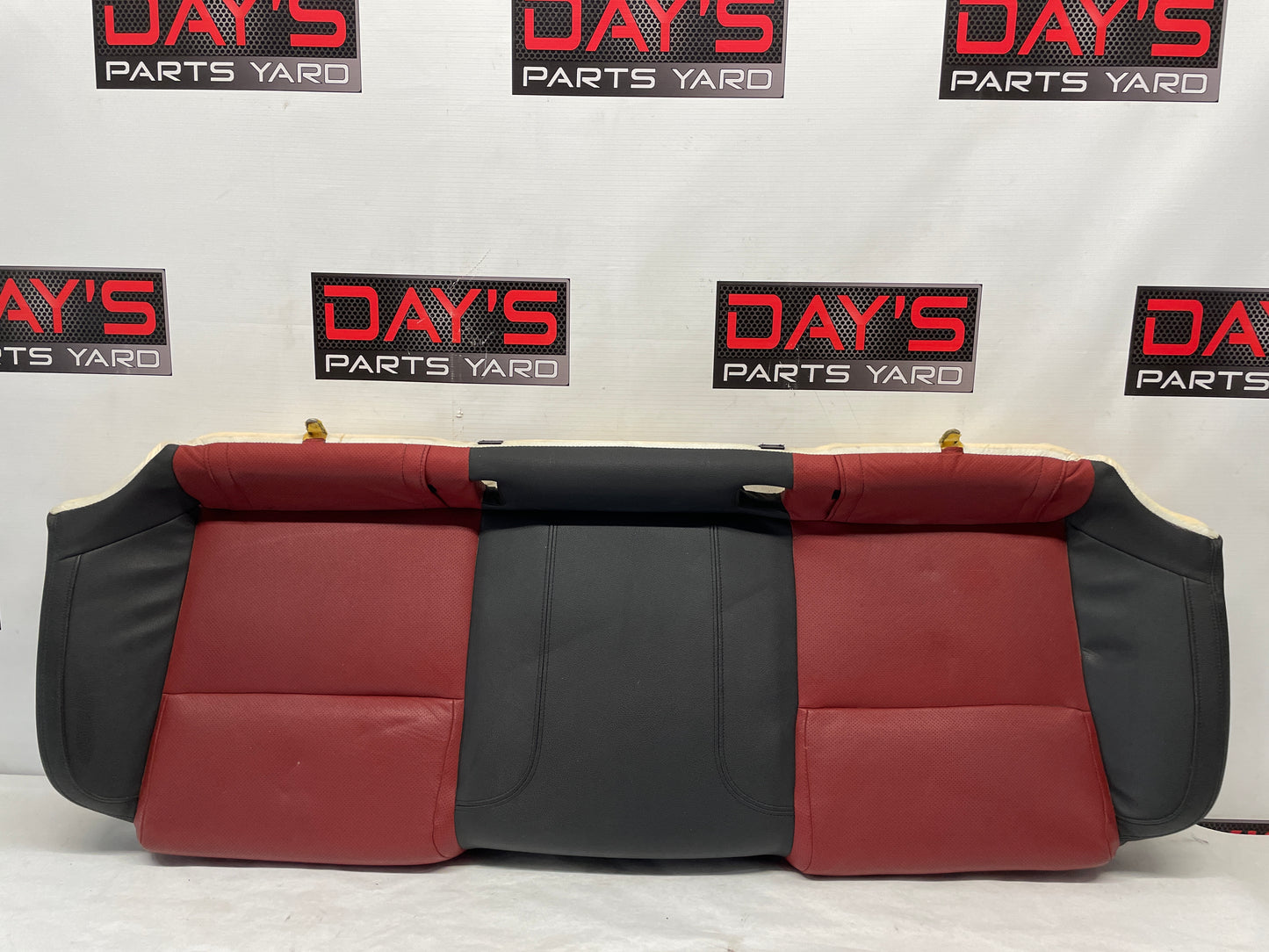 2009 Pontiac G8 GT Rear Seats Red & Black Leather OEM - Day's Parts Yard
