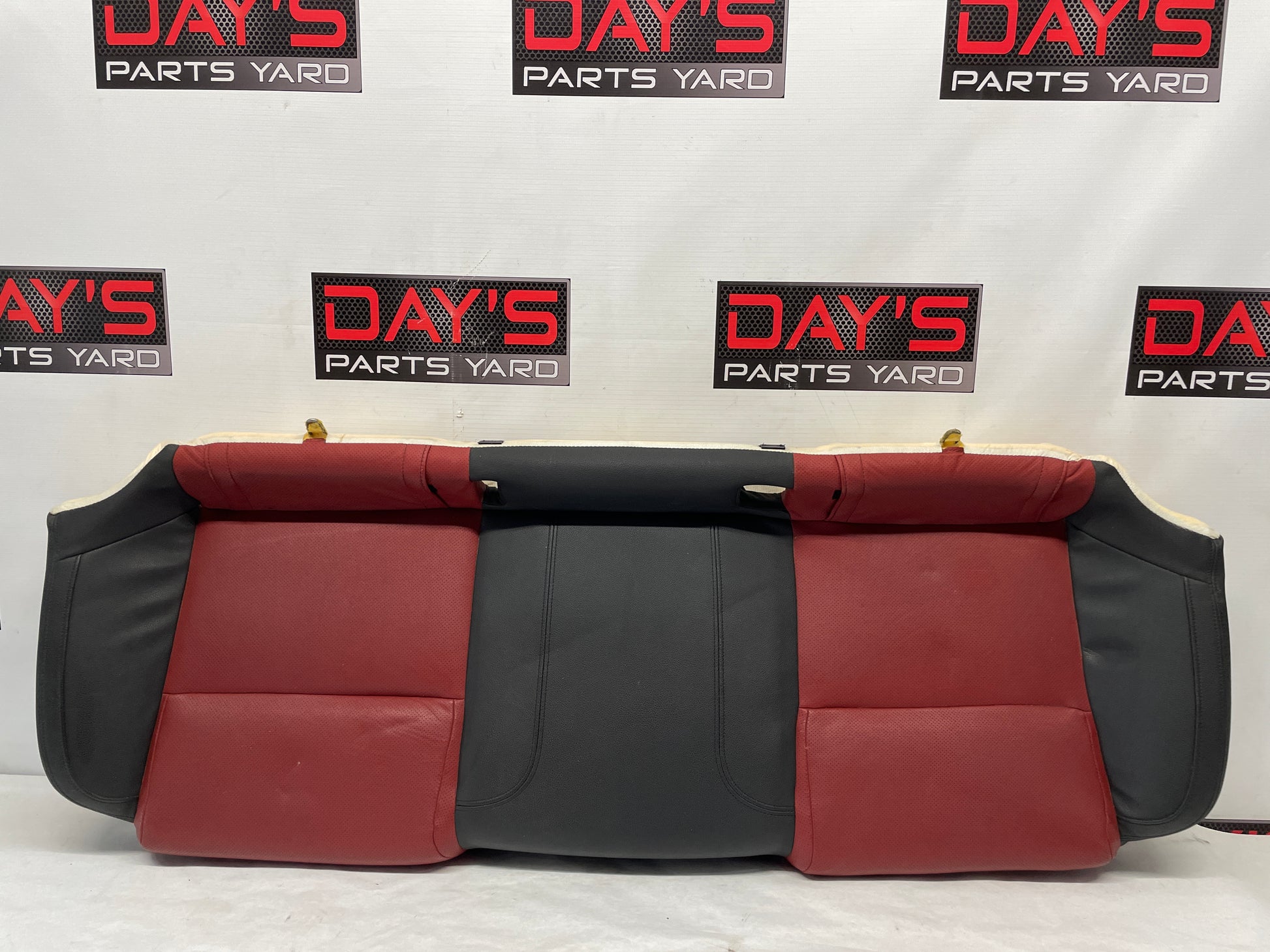 2009 Pontiac G8 GT Rear Seats Red & Black Leather OEM - Day's Parts Yard