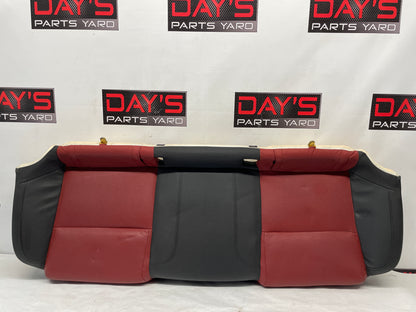 2009 Pontiac G8 GT Rear Seats Red & Black Leather OEM - Day's Parts Yard