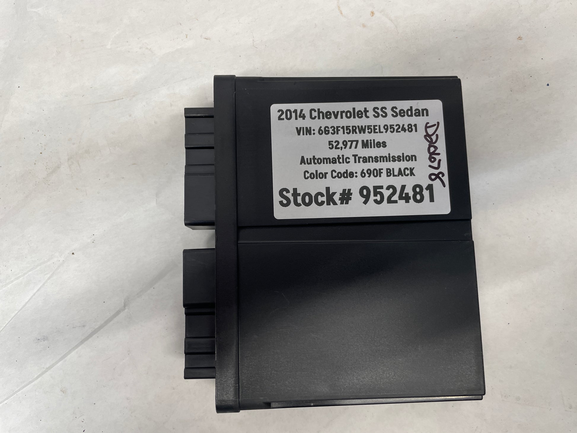 2014 Chevy SS Sedan Keyless Entry Control Modular OEM - Day's Parts Yard