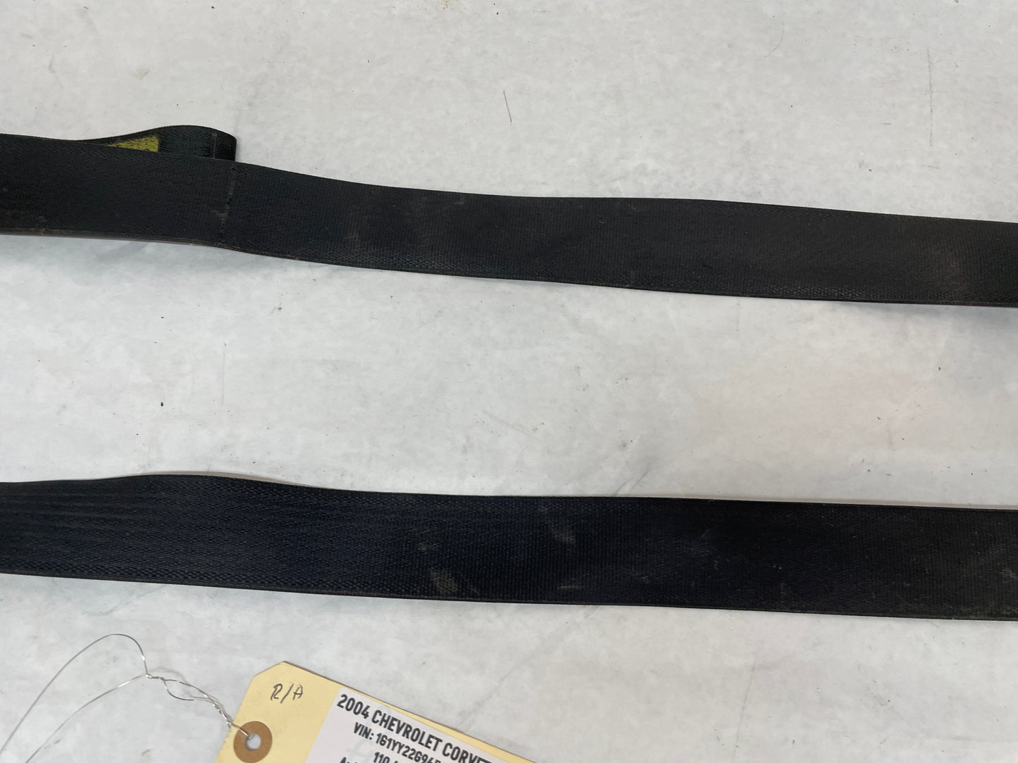 2004 Chevy C5 Corvette RH & LH Seat Belt Retractors OEM Coupe Black - Day's Parts Yard