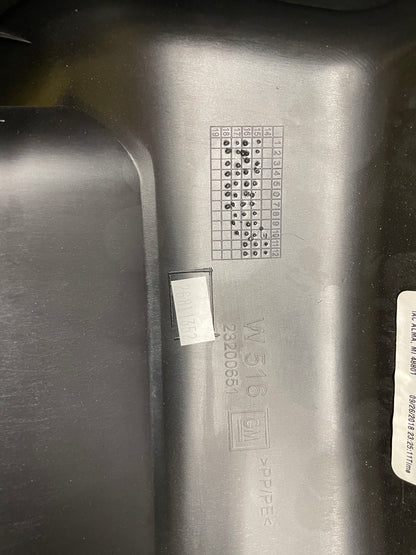 2019 Chevy Camaro SS Center Console Rear Storage Tray Compartment OEM