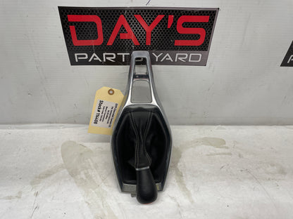 2019 Chevy Camaro SS Shifter Bezel w Black Leather Boot & Knob OEM