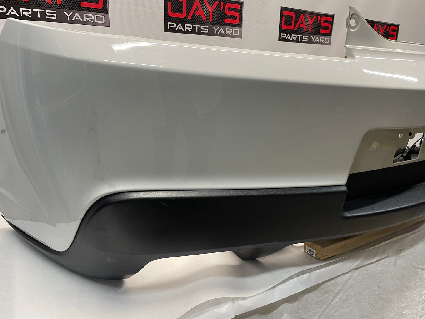 2015 Chevy Camaro SS Complete Rear Bumper Cover White OEM