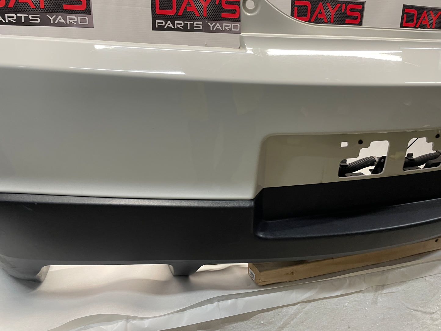 2015 Chevy Camaro SS Complete Rear Bumper Cover White OEM