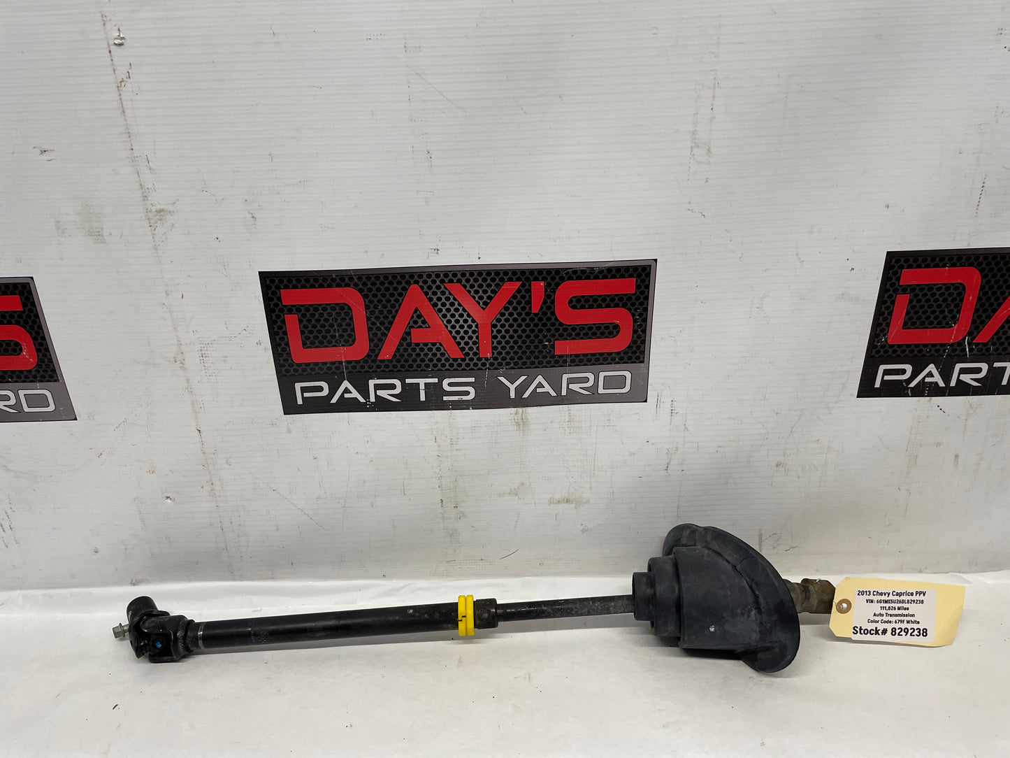 2013 Chevy Caprice PPV Steering Column Intermediate Prop Shaft OEM - Day's Parts Yard