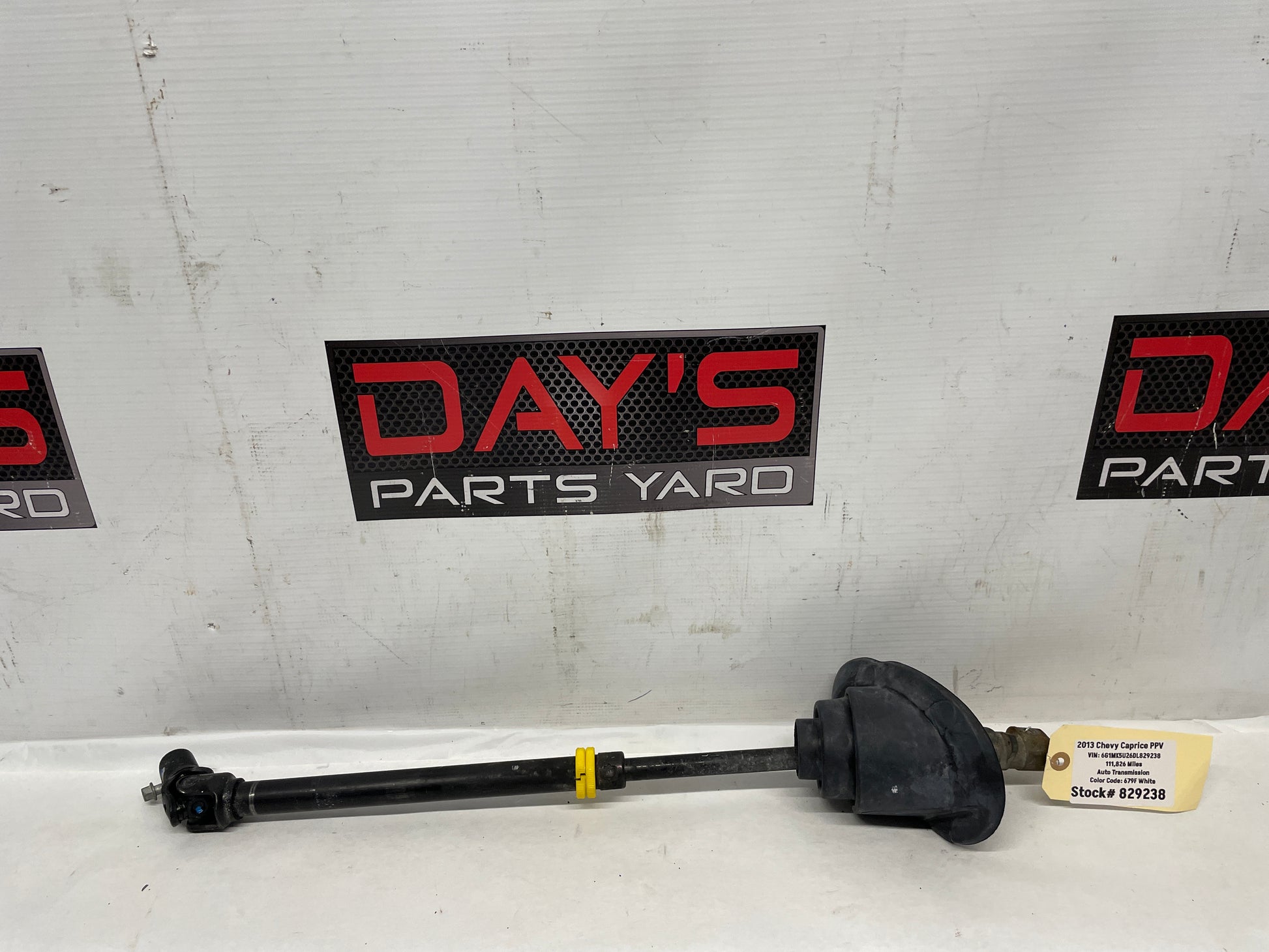 2013 Chevy Caprice PPV Steering Column Intermediate Prop Shaft OEM - Day's Parts Yard