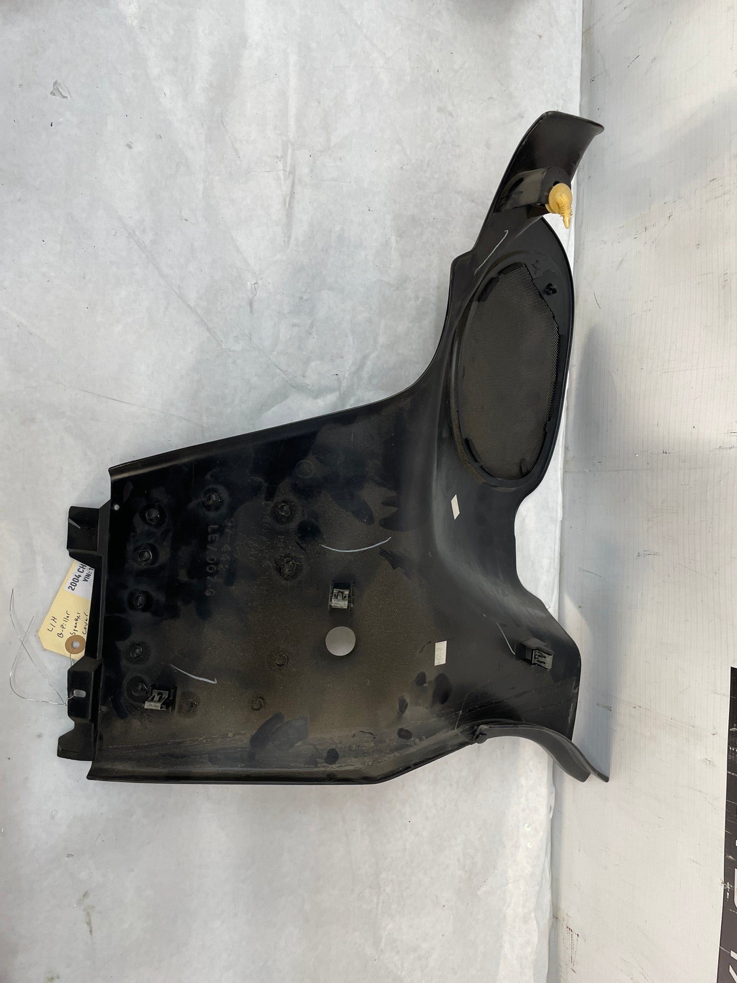 2004 Chevy C5 Corvette LH Driver Interior Quarter Speaker Cover Panel Trim OEM - Day's Parts Yard