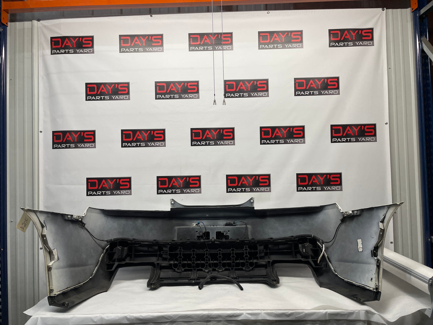 2015 Chevy Camaro SS Complete Rear Bumper Cover White OEM