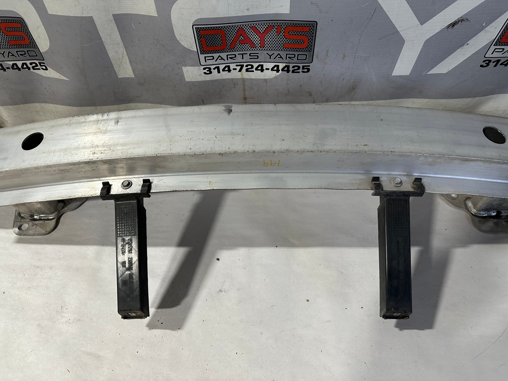 2020 Chevy Camaro SS Rear Impact Absorber Bar w/ Rear Bumper Lower Brackets OEM - Day's Parts Yard
