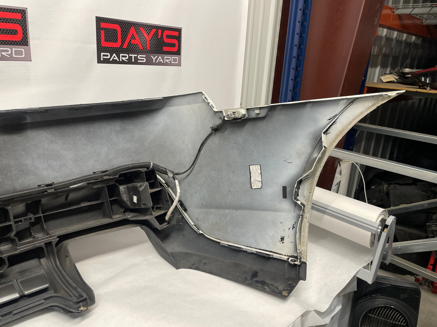 2015 Chevy Camaro SS Complete Rear Bumper Cover White OEM