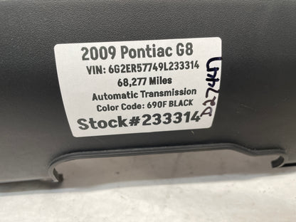 2009 Pontiac G8 Engine/ Motor V8 Cover OEM - Day's Parts Yard