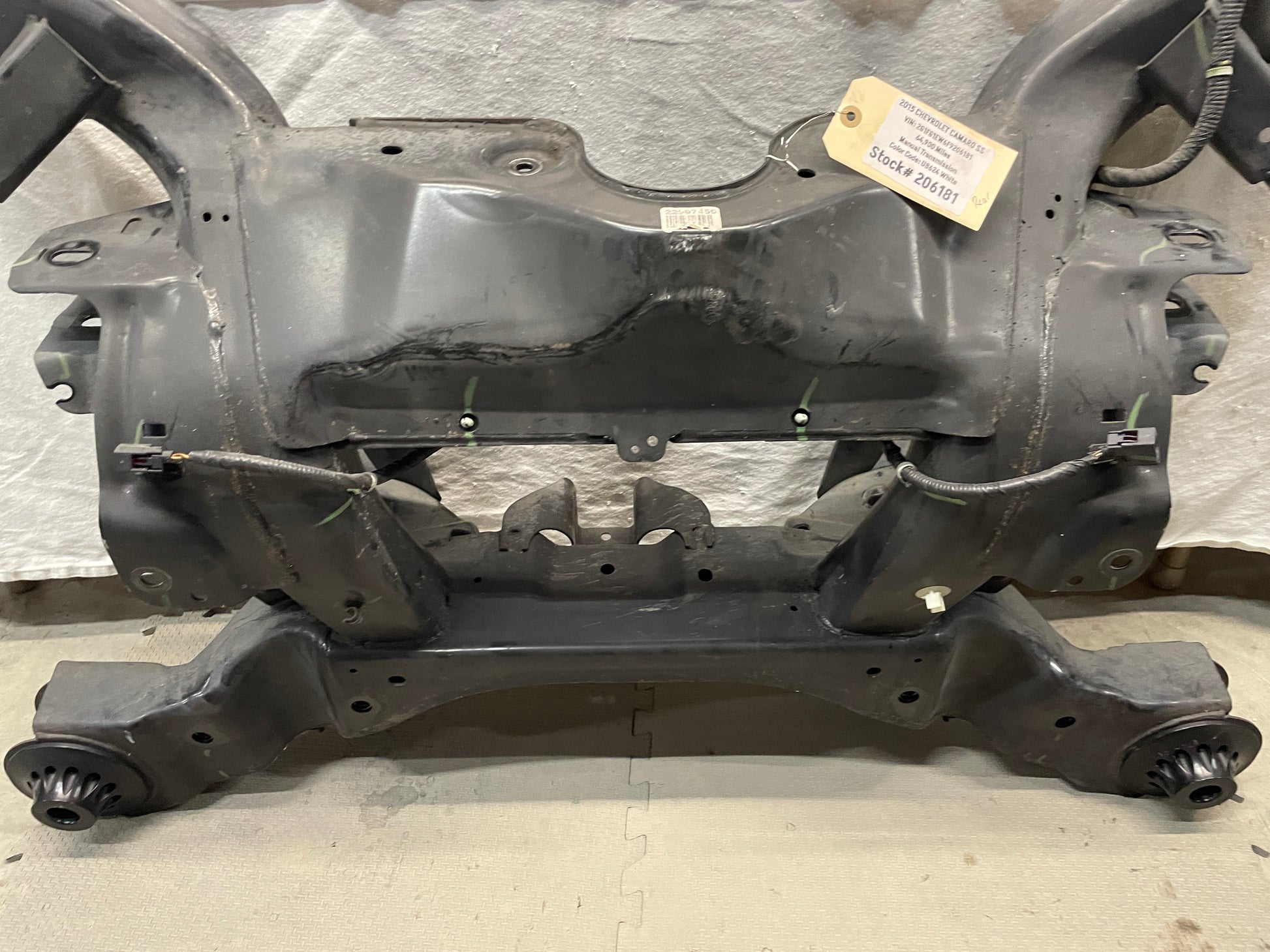 2015 Chevy Camaro SS  Bare Rear Cradle Sub Frame K Member OEM - Day's Parts Yard