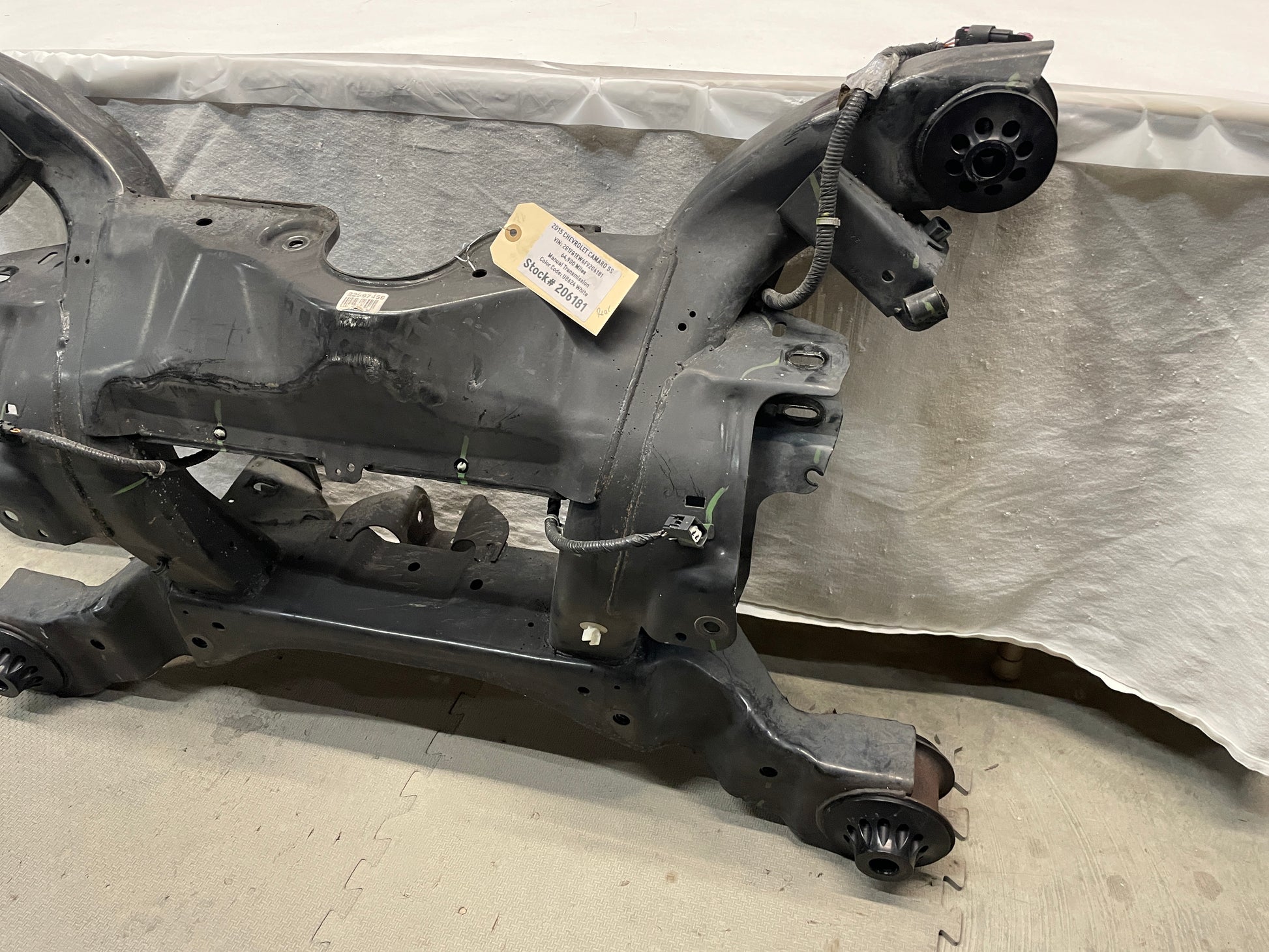 2015 Chevy Camaro SS  Bare Rear Cradle Sub Frame K Member OEM - Day's Parts Yard