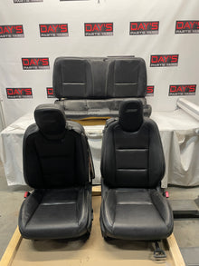 2010 Chevy Camaro SS Seats Front and Rear Black Leather OEM - Day's Parts Yard