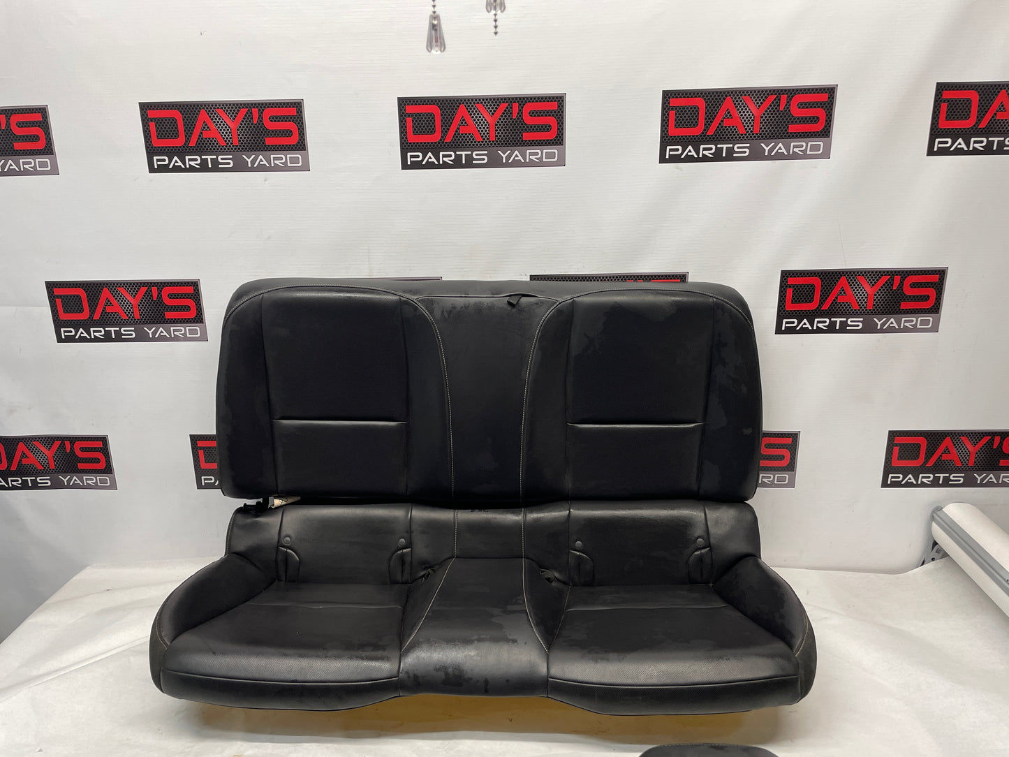 2010 Chevy Camaro SS Seats Front and Rear Black Leather OEM - Day's Parts Yard