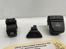 2019 Chevy Camaro SS Traction Stability Control Hazard Parking Brake Switches OEM
