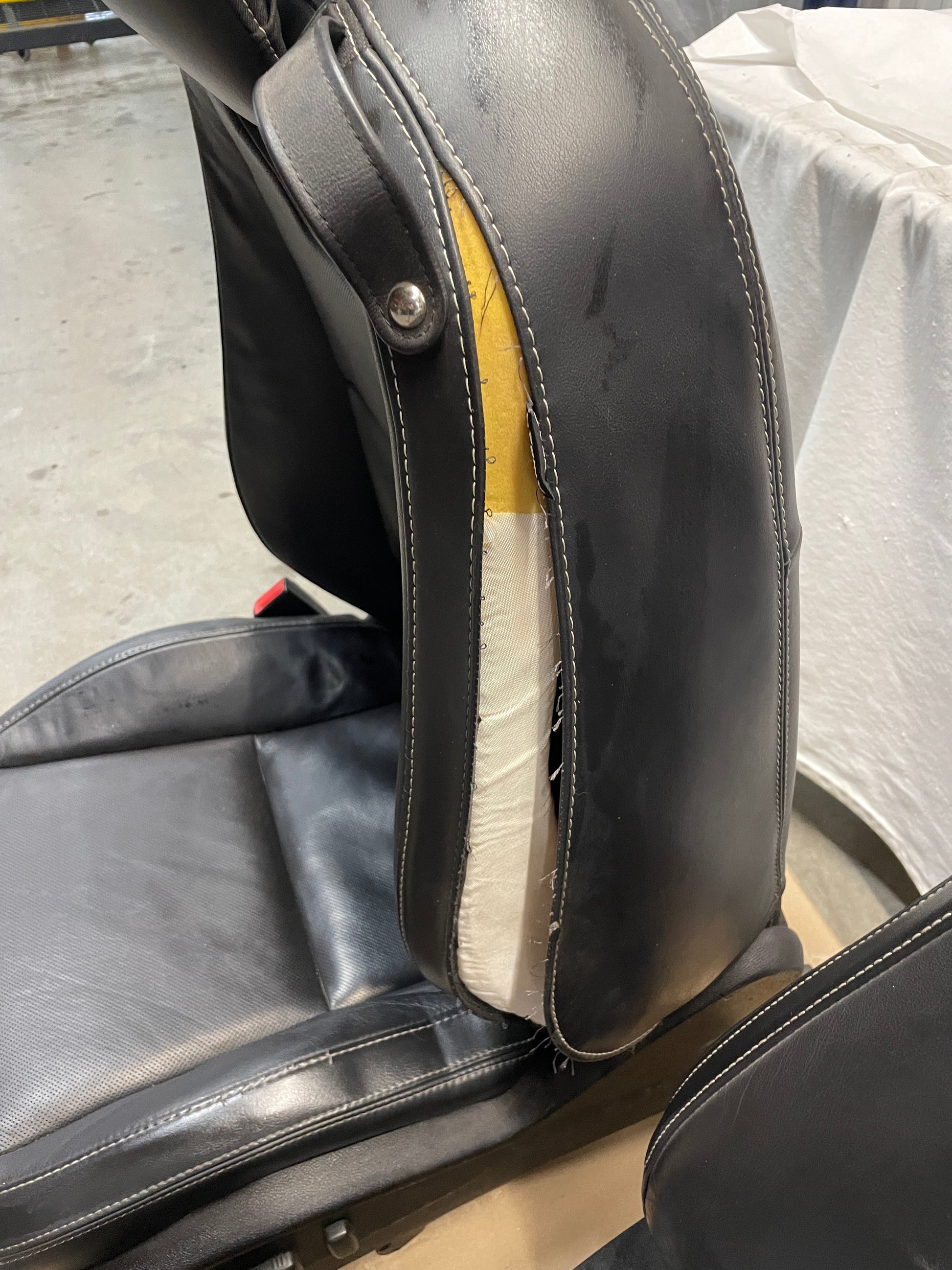 2010 Chevy Camaro SS Seats Front and Rear Black Leather OEM - Day's Parts Yard