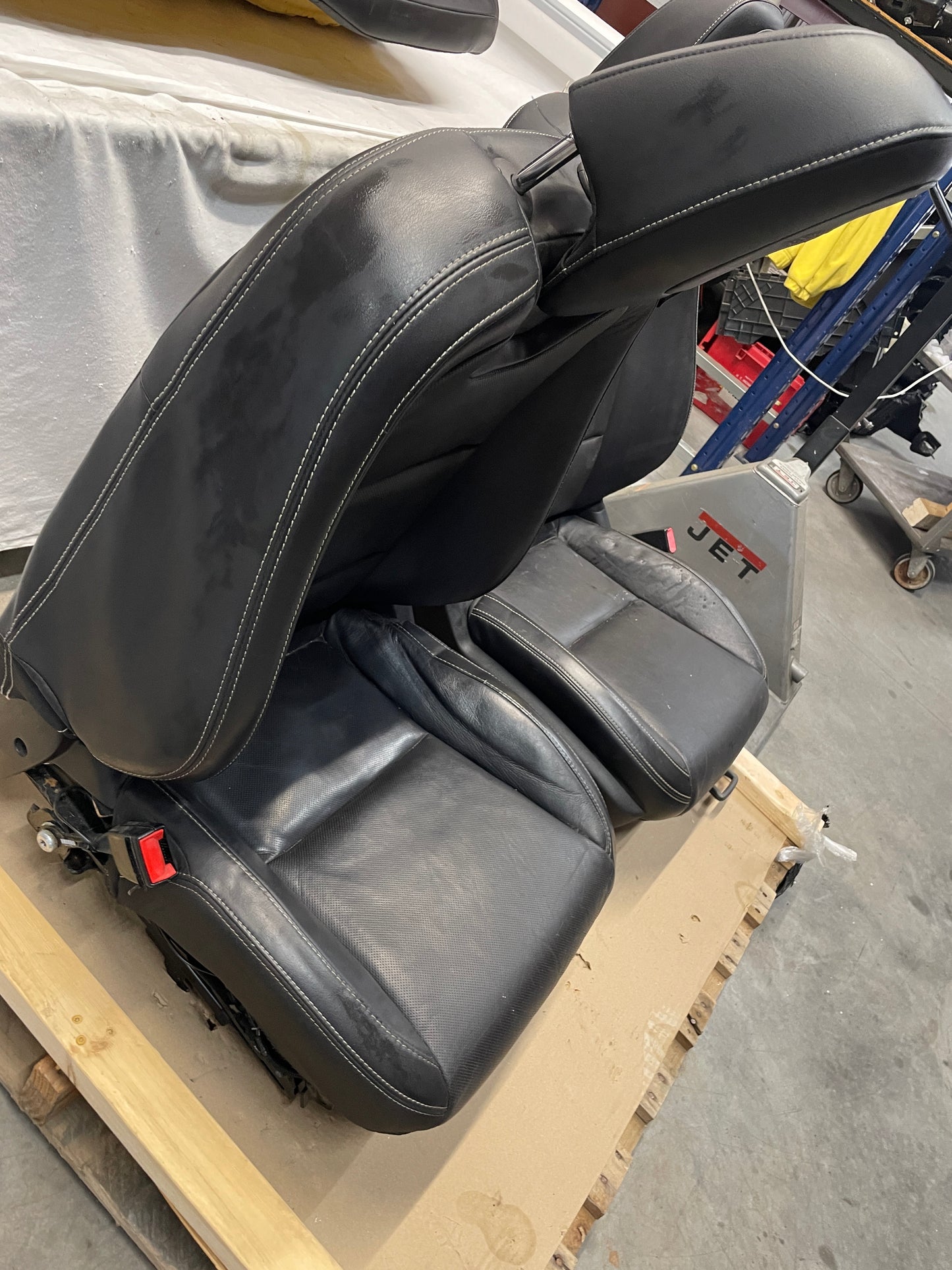 2010 Chevy Camaro SS Seats Front and Rear Black Leather OEM - Day's Parts Yard