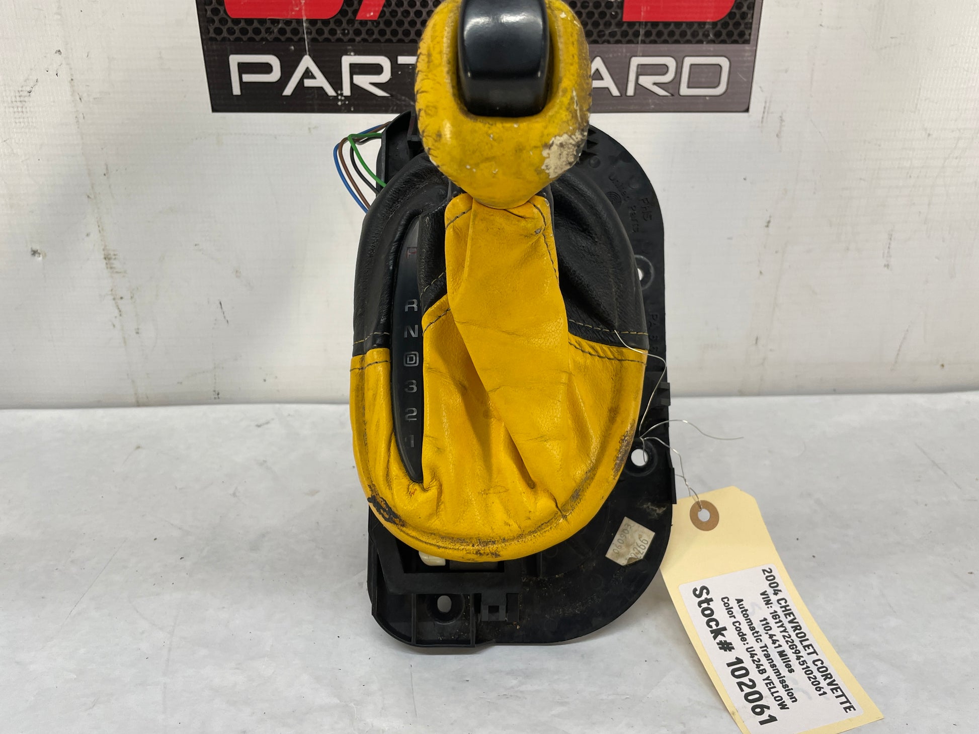 2004 Chevy C5 Corvette Automatic Transmission Shifter Gear Selector OEM - Day's Parts Yard