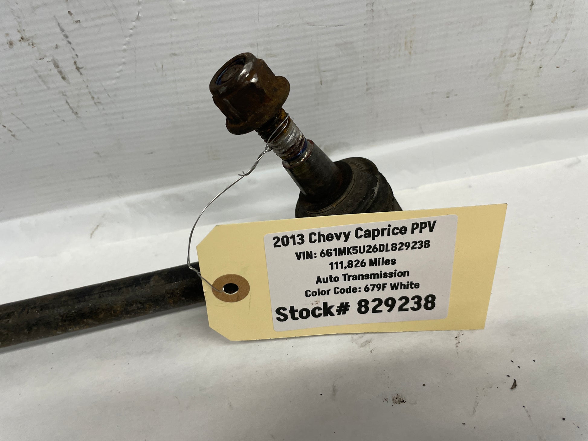 2013 Chevy Caprice PPV LH Driver Front Suspension Lower Rear Control Arm OEM - Day's Parts Yard
